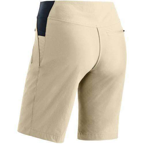 Rückansicht von Maier Sports Inara Short Vario Funktionsshorts Damen Braun591
