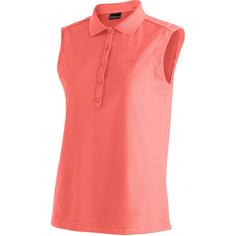 Maier Sports Ulrike Sleeveless Poloshirt Damen Rose404