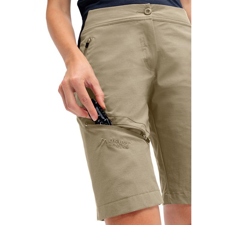 Maier Sports Maier Sports Inara Short Vario Funktionsshorts Damen - Hellbraun - 3 | SportScheck