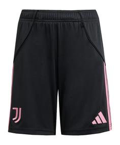 adidas Juventus Turin Short Home 2025/2026 Kids Fußballshorts Kinder schwarz