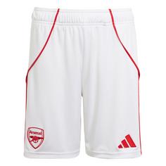 adidas FC Arsenal 25/26 Heimshorts Fußballshorts Kinder White / Better Scarlet