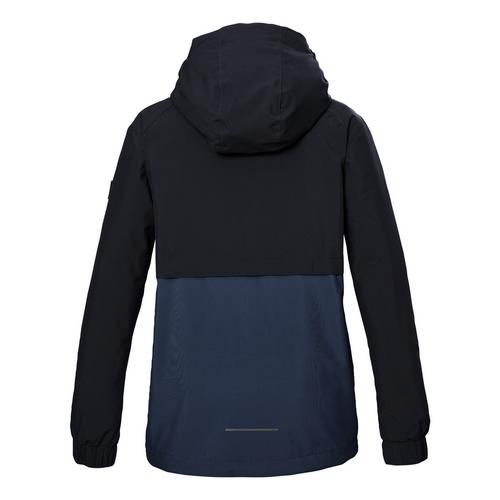 Rückansicht von KILLTEC KOS 141 Softshelljacke Kinder Blau3010