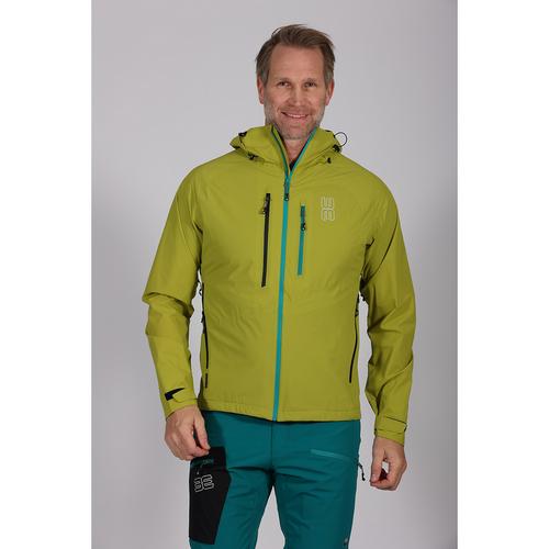 Rückansicht von Maul Sport Matterhorn Funktionsjacke Herren Gelb7050