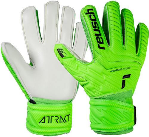 Reusch Attrakt Grip Finger Junior Torwarthandschuhe Kinder