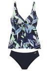 sunseeker B&uuml;gel-Tankini Bikini Set Damen - blau-mint