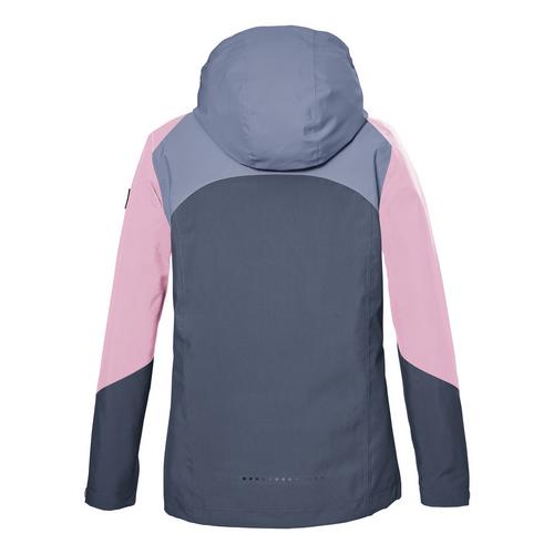 Rückansicht von KILLTEC KOS 150 Softshelljacke Kinder Blau3018