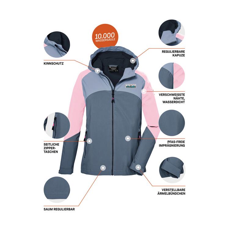 KILLTEC KILLTEC KOS 150 Softshelljacke Kinder - Blau3018 - 3 | SportScheck