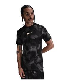 Nike Academy Trainingsshirt Funktionsshirt Herren grauschwarz