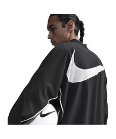 Rückansicht von Nike Academy Trainingsshirt Weiß Funktionsshirt Herren schwarzbeige