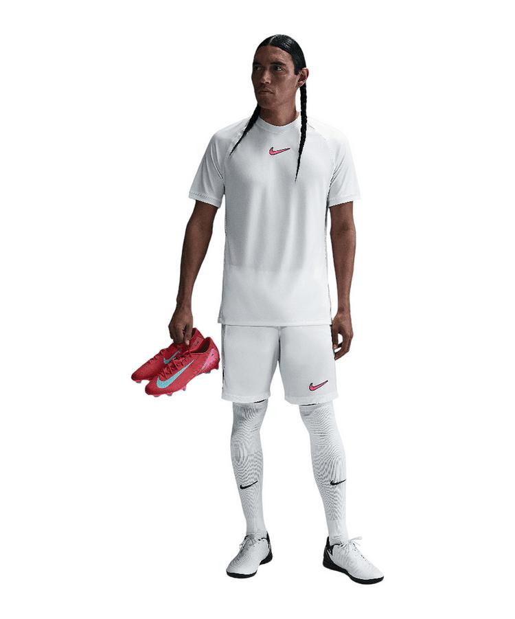 Nike Nike Academy Trainingsshirt Wei&szlig; Funktionsshirt Herren - weissrosa - 0 | SportScheck