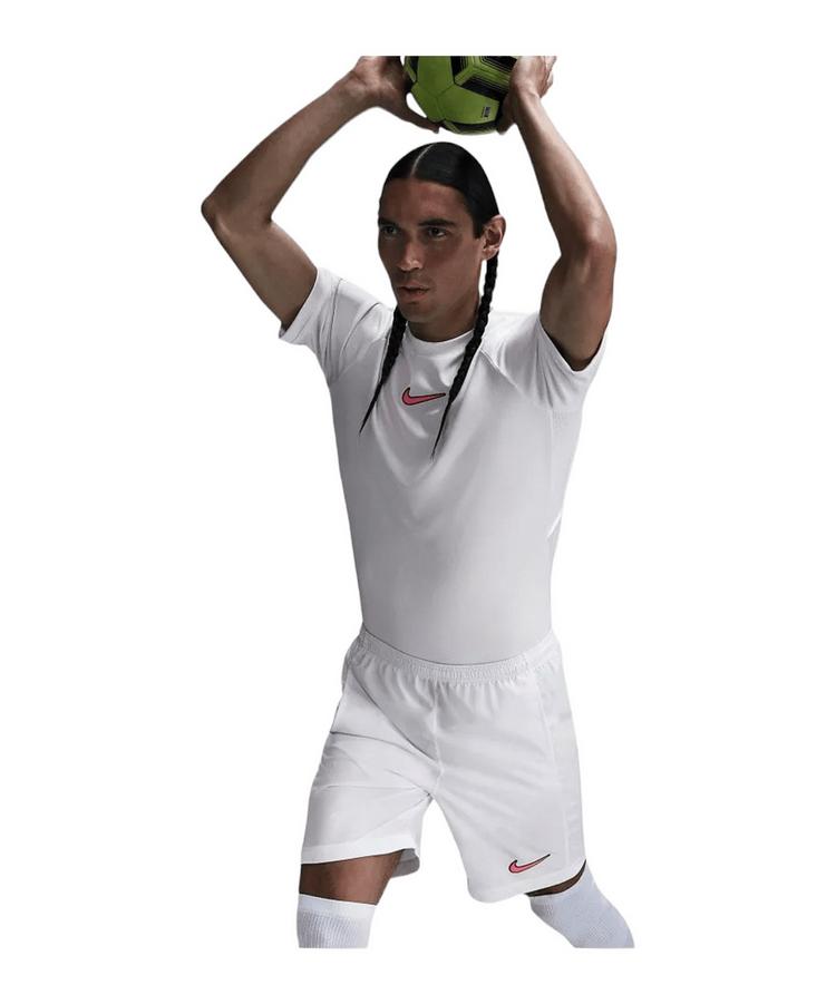 Nike Nike Academy Short Wei&szlig; Fu&szlig;ballshorts Herren - weissrosa - 0 | SportScheck