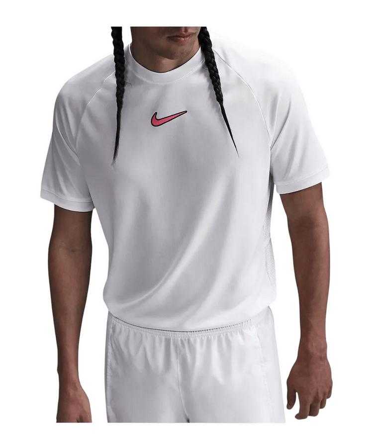 Nike Nike Academy Short Wei&szlig; Fu&szlig;ballshorts Herren - weissrosa - 1 | SportScheck