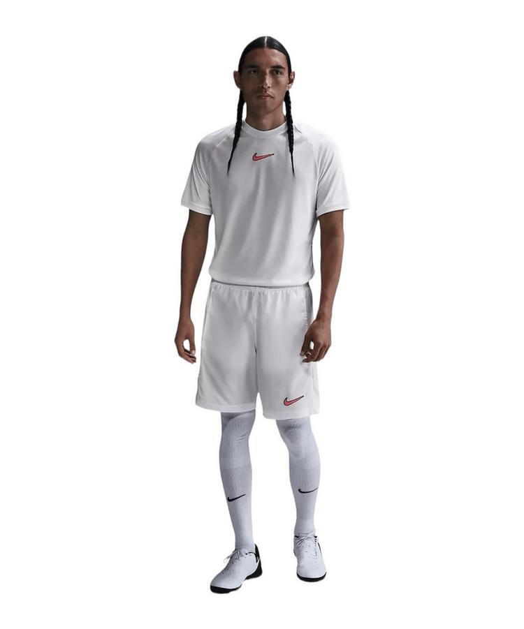 Nike Nike Academy Short Wei&szlig; Fu&szlig;ballshorts Herren - weissrosa - 2 | SportScheck