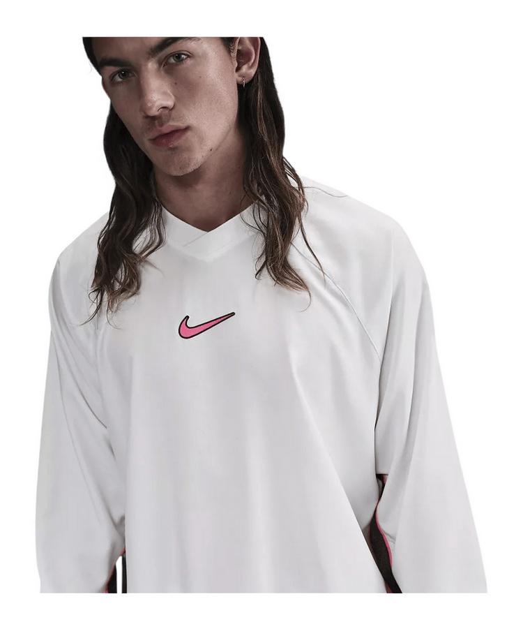 Nike Nike Academy Trainingsshirt Wei&szlig; Funktionsshirt Herren - weissschwarzrosa - 0 | SportScheck