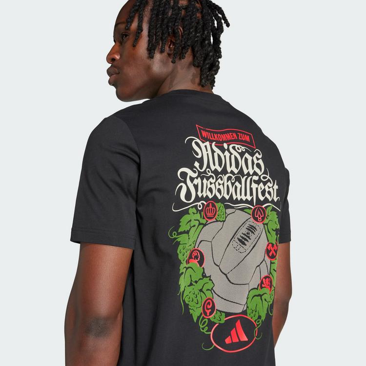 adidas adidas Wiesn Graphic T-Shirt Funktionsshirt Herren - Black - 1 | SportScheck