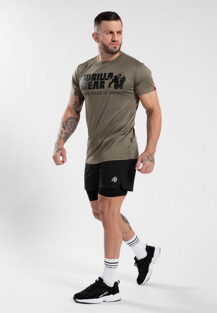Gorilla Wear Gorilla Wear Printshirt Herren - Army Green - 0 | SportScheck