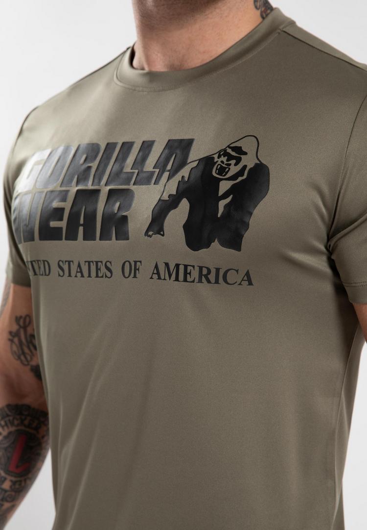 Gorilla Wear Gorilla Wear Printshirt Herren - Army Green - 0 | SportScheck