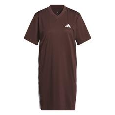 adidas Sport Craft Shift Kleid Kleid Damen Shadow Brown