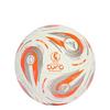 adidas UEFA Women's EURO25&trade; Final Pro Ball Fu&szlig;ball - White / Silver Metallic / Multi / Lucid Lemon