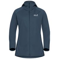 Jack Wolfskin HIKE WITH ME HOODY W Softshelljacke Damen - midnight sky