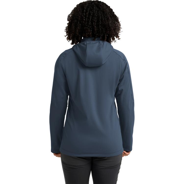 Jack Wolfskin Jack Wolfskin HIKE WITH ME HOODY W Softshelljacke Damen - midnight sky - 1 | SportScheck