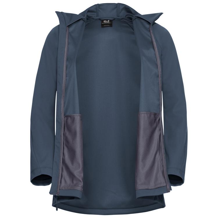 Jack Wolfskin Jack Wolfskin HIKE WITH ME HOODY W Softshelljacke Damen - midnight sky - 3 | SportScheck