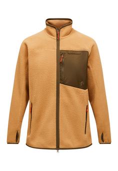 Peak Performance Fleecejacke Herren camel