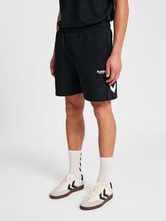Rückansicht von hummel Funktionsshorts Herren BLACK