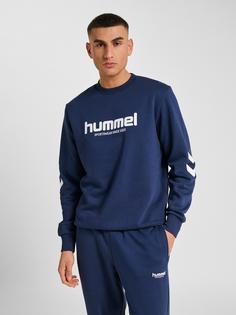 Rückansicht von hummel Funktionssweatshirt Herren DRESS BLUES