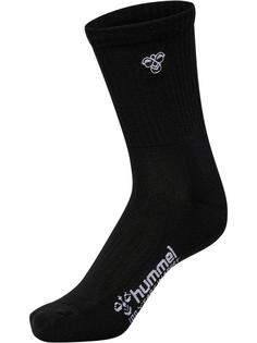Rückansicht von hummel Sportsocken Kinder BLACK
