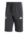 adidas Hamburger SV Short Fu&szlig;ballshorts Herren - schwarz