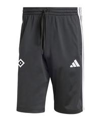 adidas Hamburger SV Short Fu&szlig;ballshorts Herren - schwarz