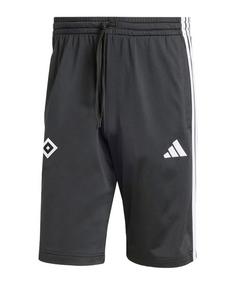 adidas Hamburger SV Short Fußballshorts Herren schwarz