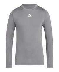 adidas Techfit Longsleeve Underwear Longseeve Funktionsshirt Herren - grau