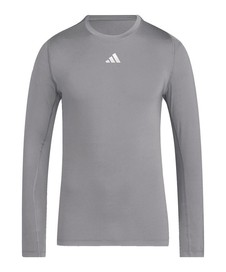 adidas adidas Techfit Longsleeve Underwear Longseeve Funktionsshirt Herren - grau - 0 | SportScheck