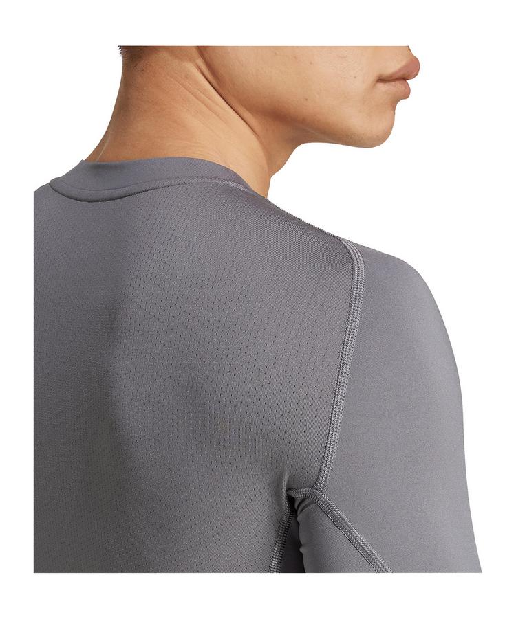 adidas adidas Techfit Longsleeve Underwear Longseeve Funktionsshirt Herren - grau - 1 | SportScheck