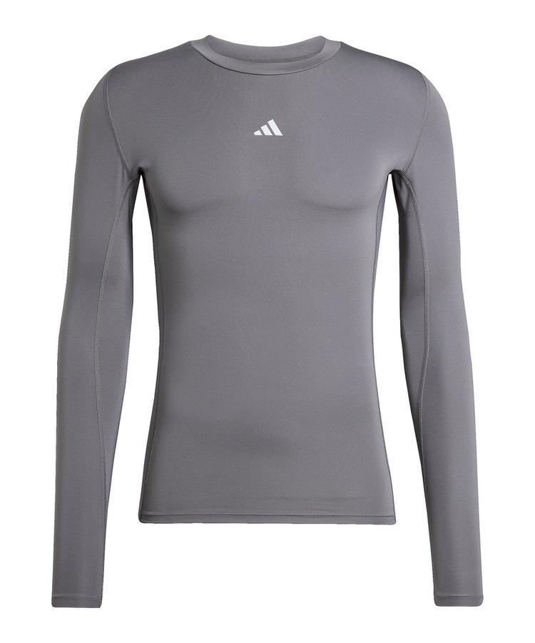 adidas adidas Techfit Longsleeve Underwear Longseeve Funktionsshirt Herren - grau - 2 | SportScheck