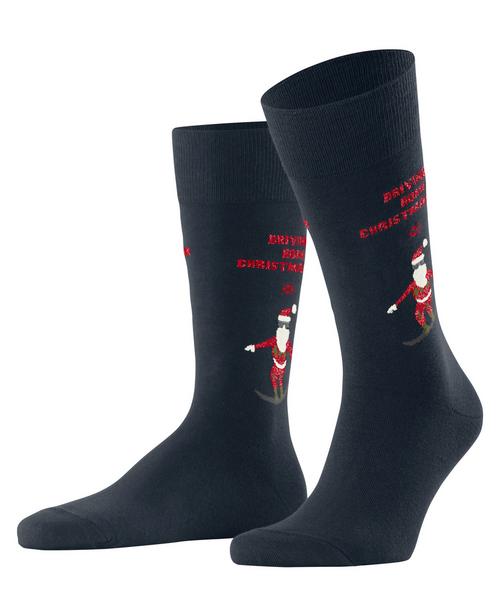 Burlington Snowboarding Santa Socken Herren