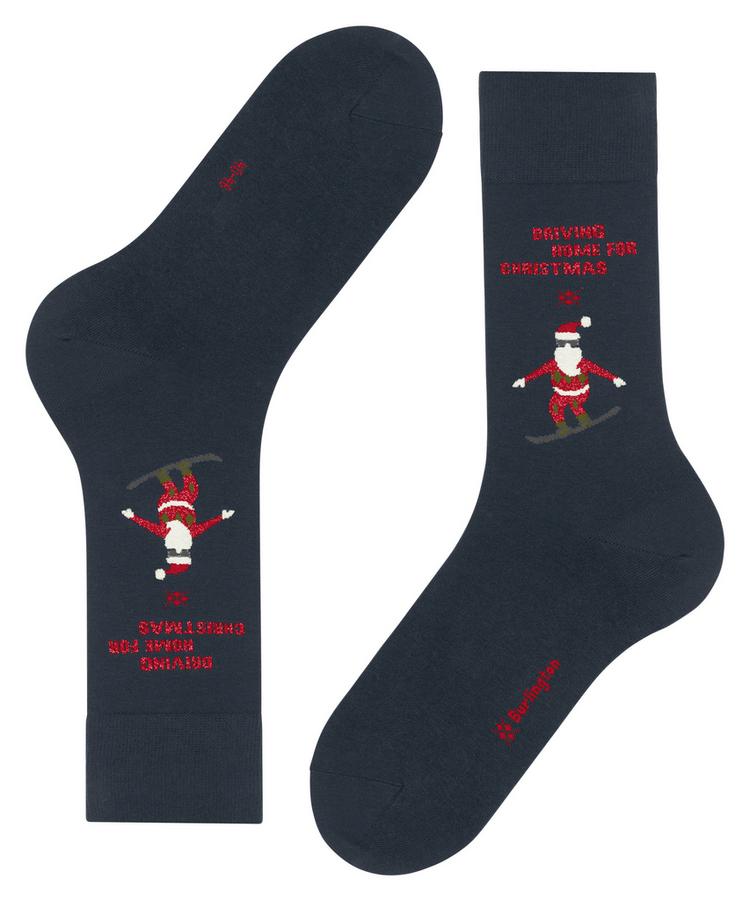 Burlington Burlington Snowboarding Santa Socken Herren - marine (6120) - 2 | SportScheck