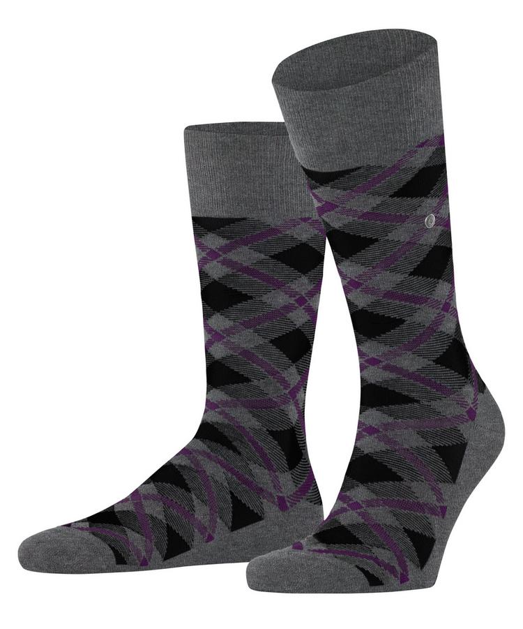 Burlington Burlington Tartan Socken Herren - dark grey (3970) - 0 | SportScheck