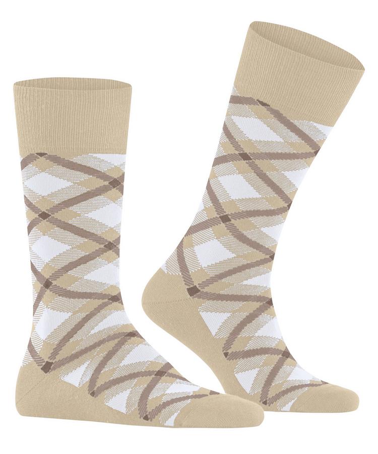 Burlington Burlington Tartan Socken Herren - cream (4011) - 0 | SportScheck