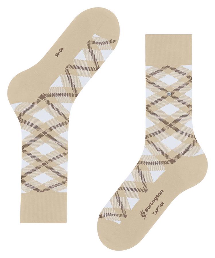 Burlington Burlington Tartan Socken Herren - cream (4011) - 2 | SportScheck