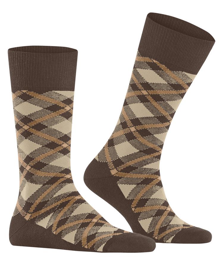 Burlington Burlington Tartan Socken Herren - brown tan (5888) - 0 | SportScheck