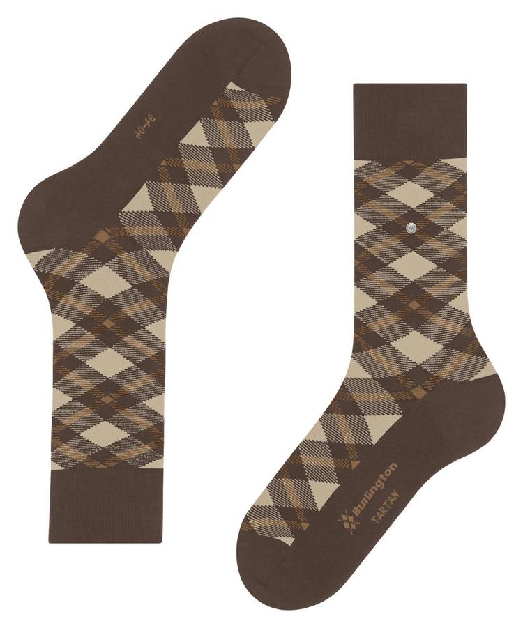 Burlington Burlington Tartan Socken Herren - brown tan (5888) - 2 | SportScheck