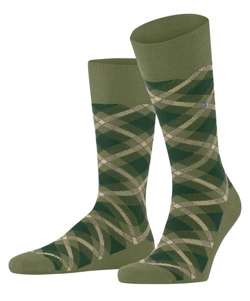 Burlington Tartan Socken Herren