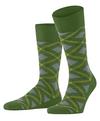 Burlington Tartan Socken Herren - fir green (7656)
