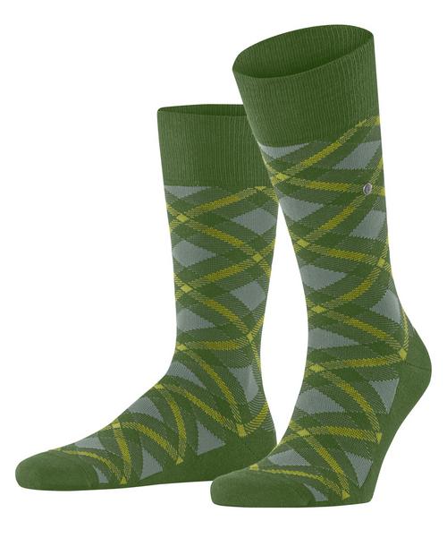 Burlington Tartan Socken Herren