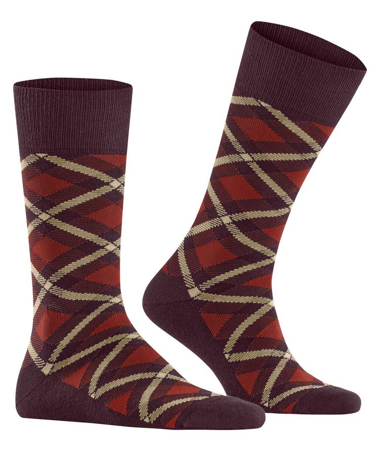 Burlington Burlington Tartan Socken Herren - rose (8377) - 0 | SportScheck