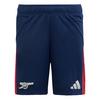adidas FC Arsenal 25/26 Ausw&auml;rtsshorts Funktionsshorts Kinder - Night Indigo / Grey Two