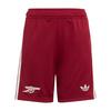 adidas FC Arsenal 25/26 Ausweichshorts Funktionsshorts Kinder - Team Coll Burgundy 2 / Cloud White